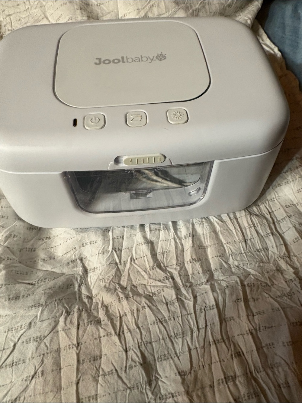 Joolbaby Baby Wipe Warmer in White